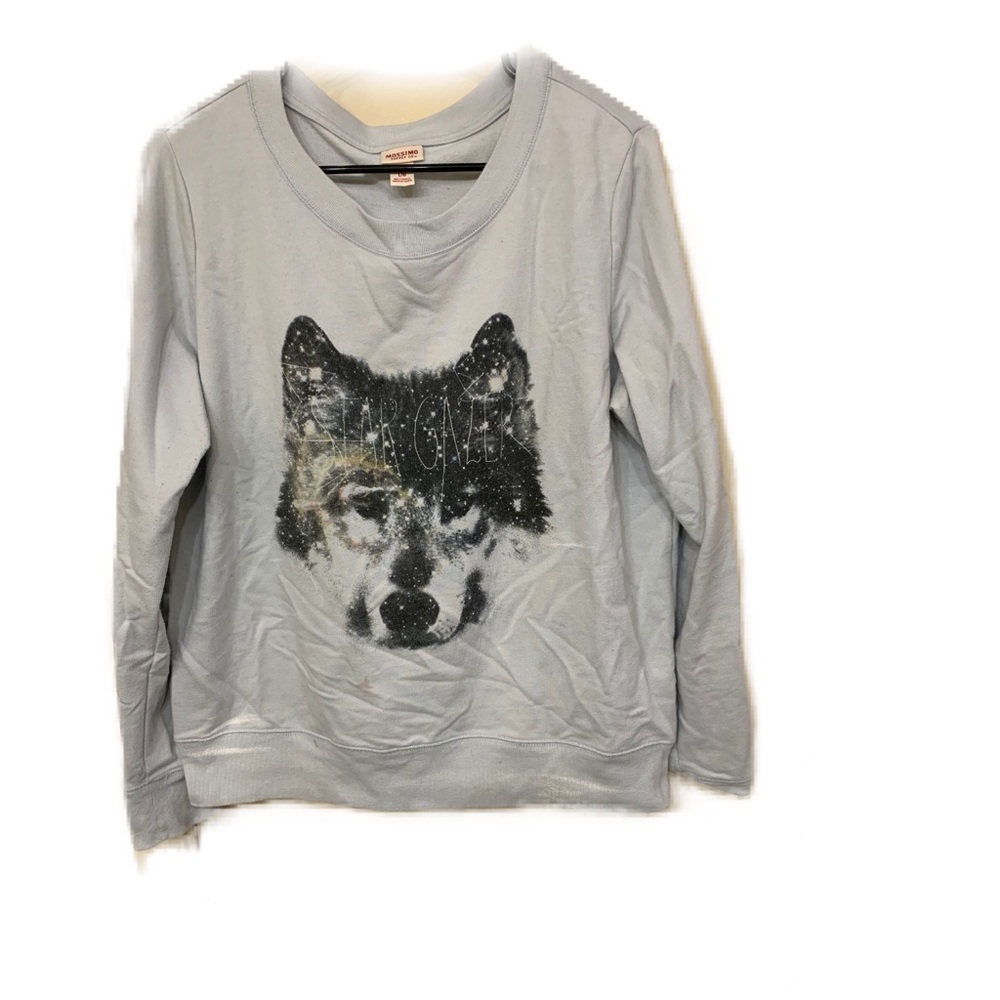 Mossimo Supply Co. light blue sweatshirt
